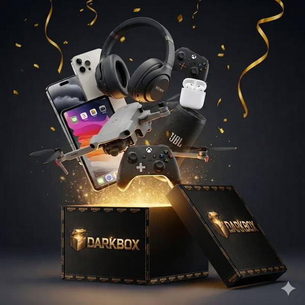 Překvapivá krabička DARKBOX – Zlatá