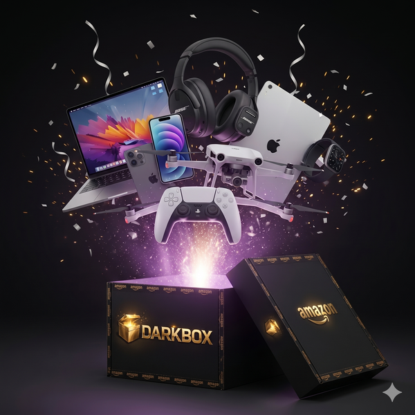 Překvapivá krabička DARKBOX – Platinová
